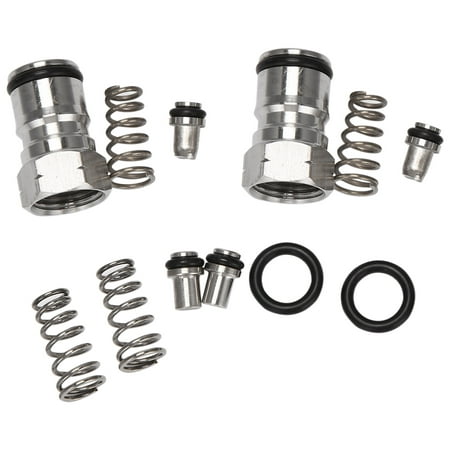 

Ball Lock Post and 4 Poppets 2 O Rings 304 Stainless Steel 19/32 inch-18 Gas & Liquid Keg Adapter Kit