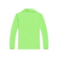 thumbnail image 4 of Hansber Mens Windproof Volunteer Jacket Lightweight Full Zip Windbreaker Workout Running Coat with Pockets Fluorescent Green 4XL, 4 of 5