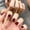 10-MJ-113, variant on Press On Nails 4 Boxes 96 Pcs Glossy Burgundy Red Almond Fake Nails, Reusable Acrylic False Nails with Jelly Glue, Long Stiletto Manicure Set for Women Party & Daily Wear