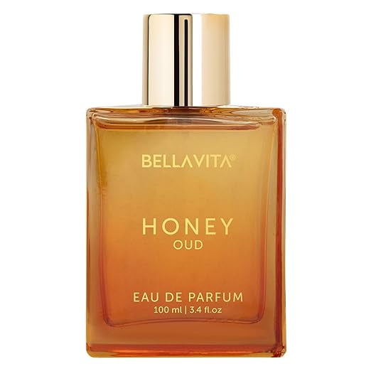 Honey Oud Unisex Eau De Parfum With Bergamot, Patchouli, Vanilla Premium, Long Lasting Sweet & Spicy Liquid Fragrance, 100ml