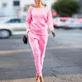 thumbnail image 2 of Buigttklop Pants for Women,Women Tracksuits Sportswear Long Sleeve Pullover Trousers Casual Suit, 2 of 3
