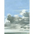 thumbnail image 2 of Caroline, Emma 25x32 White Modern Wood Framed Museum Art Print Titled - Oceanic Clouds I, 2 of 4