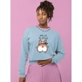 thumbnail image 2 of Corgi Short Legs Big Attitude Sweatshirt Women -Image by Shutterstock, Female 4X-Large, 2 of 4