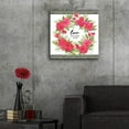 thumbnail image 5 of Epic Art 'Love Gathers Here Flower Crown' by Cindy Jacobs, Acrylic Glass Wall Art, 24"x24", 5 of 8
