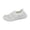 Beige, variant on Women's Anti-Collision Toe Slip-On Sneakers, Breathable Knit Mesh Flats with Comfort Round Toe for Daily Travel & Walking Beige