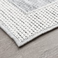 thumbnail image 4 of Bliss Rugs Bailey Transitional 2' x 7' Gray and White Indoor Outdoor Area Rug, 4 of 8