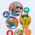 thumbnail image 3 of Disney - Mickey & Crew Camping Badges - Youth Short Sleeve Graphic T-Shirt, 3 of 5
