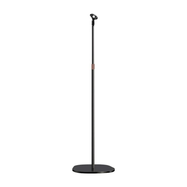 Soporte de micrófono de pie de stand de micrófono Fácil de instalar Heavy Duty ajustable para creadores de contenido Músicos de actuaciones