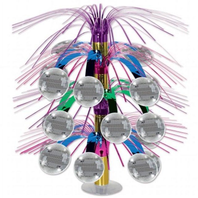Beistle Company 54731 Disco Ball Cascade Centerpiece