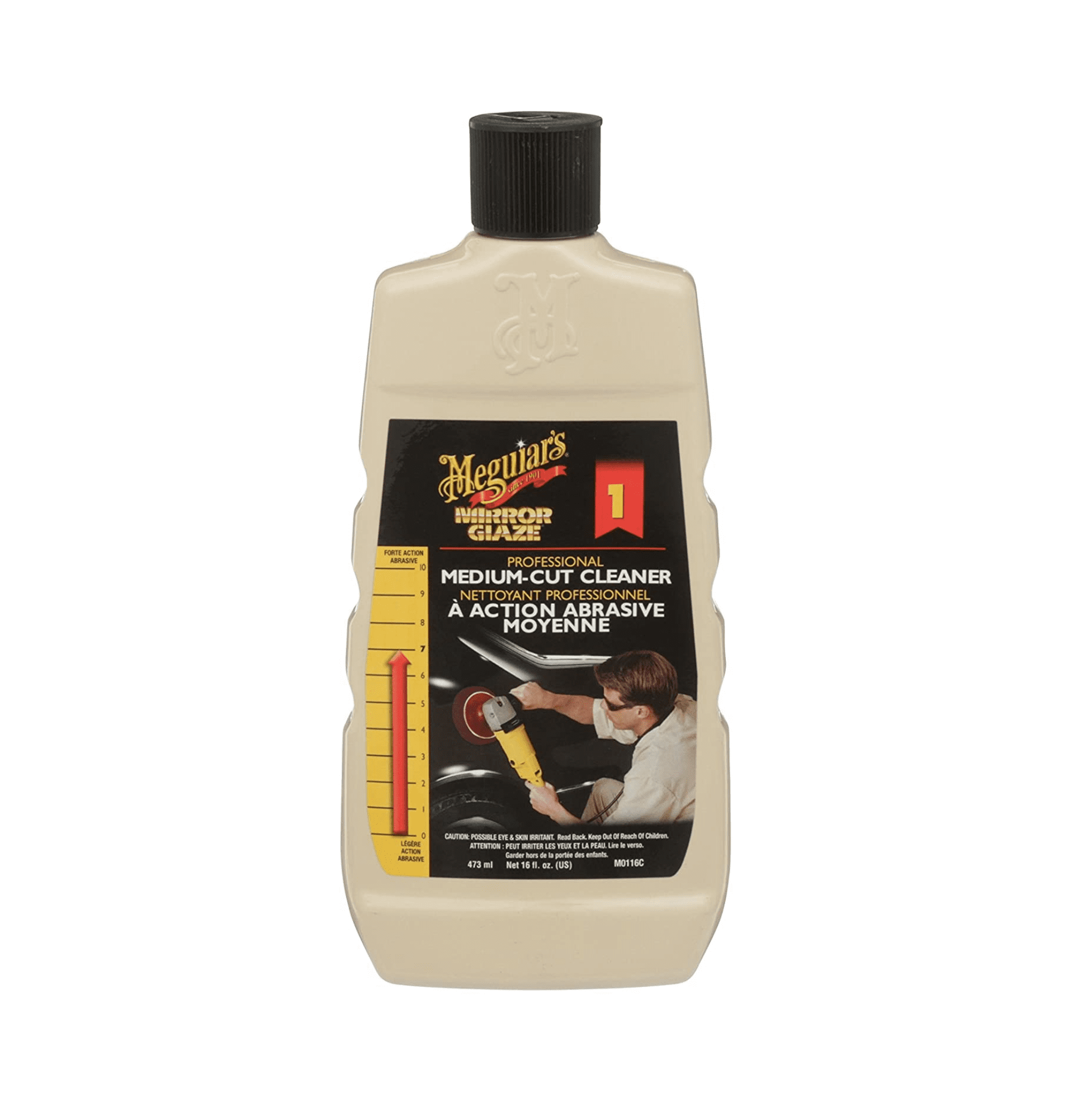 Meguiars M0116 Mirroer Glaze Profesional MediumCut Cleaner 16 oz