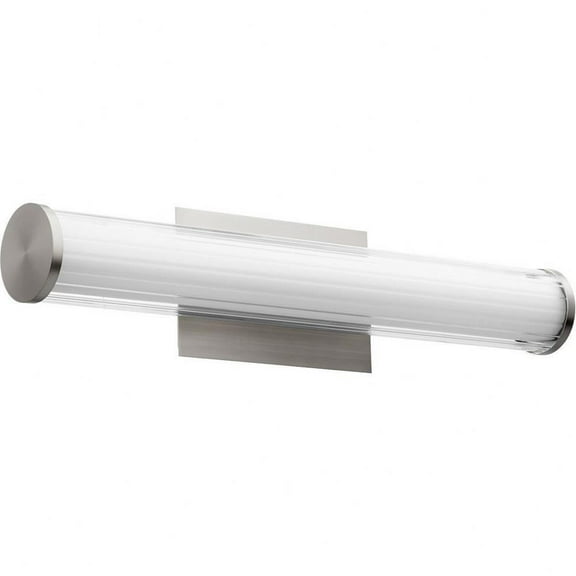 18W 2 Led Bathroom Light in Transitional Style 23.25 inches Wide By 5.25 inches High-Satin Nickel Finish Bailey Street Home 183-Bel-3399958