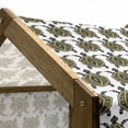 thumbnail image 4 of Turtle Pet House, Indigeonous Motifs Underwater Animals Patttern Earthy Tones, Outdoor & Indoor Portable Dog Kennel with Pillow and Cover, 5 Sizes, Brown Yellow Black, by Ambesonne, 4 of 4