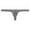 Gray, variant on Odeerbi Mens Thong Underwear 2025 Casual Fashion Solid Erogenous Ultrabook Low Waist Seamless Thong Gray