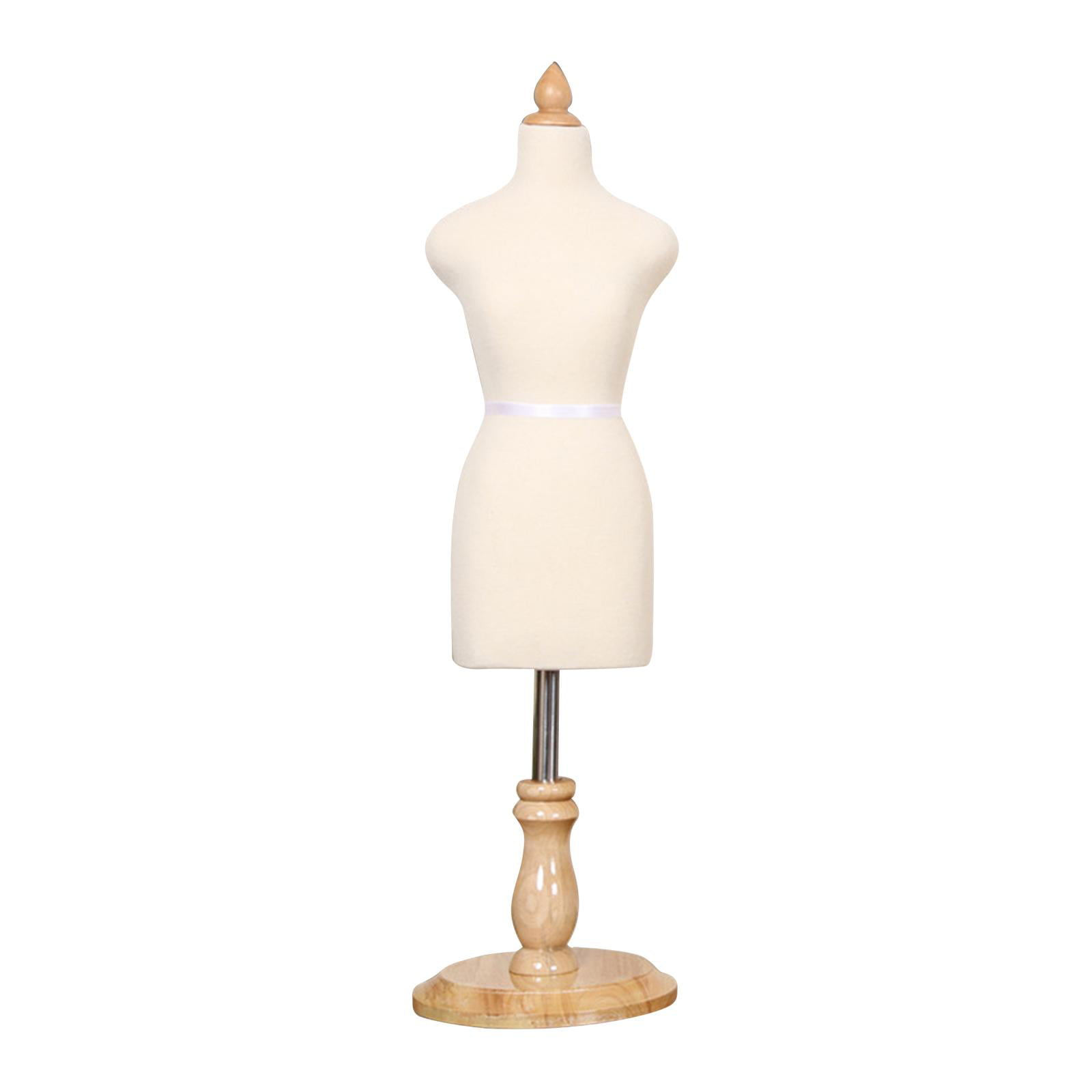 Adjustable Height Tailor Manikins Mini Doll Dress Form Display Dollhouse Accessories Decoration Tailors Dummy mannequin Small Dressmakers Dummy Color : A, Size : 1/2 