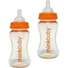 thinkbaby - 9oz Baby Bottles, Set of 2, BPA Free
