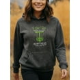 thumbnail image 3 of Casual Disc Golf Hoodie for Men and Women, Unisex Pullover Hooded Sweatshirt, Comfortable Cotton Poly Blend, Casual Streetwear for Sport Lovers, 3 of 5