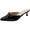 Black, variant on CHICVOMEY Women's Kitten Heel Mules - Pointed Toe Slip-On Dress Shoes with Bow for Wedding Work Evening Mules for Women