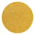 thumbnail image 2 of Unique Loom Everyday Shag Collection Area Rug - Solid (7' 10" Round Yellow), 2 of 5