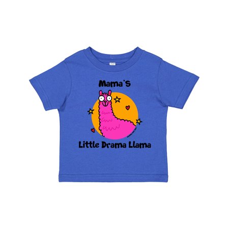 

Inktastic Mama s Little Drama Llama Boys or Girls Toddler T-Shirt