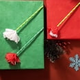 thumbnail image 3 of CHUANK Ensemble de 120 Feuilles de Papier Mouchoir de Noël - Feuilles d'Emballage Festives Rouges, Blanches et Vertes pour Cadeaux des Fêtes et Décorations de Fête, 3 of 6