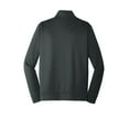 thumbnail image 4 of Port & Co Adult Male Men Plain Long Sleeves Sweatshirt Jet Black Small, 4 of 4