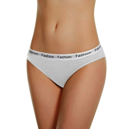 Ploknplq Womens Underwear Womens Women s Panty Cotton Panties Girls Sports Briefs Female Women s Underwear