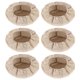 thumbnail image 4 of Injueey Cubierta de la cesta de fermentación de pan, cesta trenzada clasificada a prueba de de panadería casera, tela de algodón de lino, 25cm Type2 NO2 Injueey HA001225-02B, 4 of 6