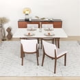thumbnail image 2 of Delaney Mid Century Modern 5 Piece Dining Room Set, 2 of 7