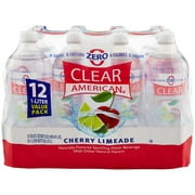 Clear American Cherry Limeade Sparkling Water, 33.8 Fl. Oz., 12 Count