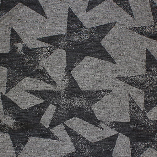 Lightweight Triangular Cloth Black Star