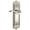 Polished Nickel, variant on Grandeur Winbel_Psg_234 Windsor Solid Brass Rose Right Handed Passage Door Lever Set -