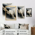 thumbnail image 4 of Designart Beige Peony Flowers Hyperrealistic II Canvas Wall Art, 4 of 5