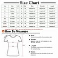 thumbnail image 3 of Womens Lace Tops 3/4 Sleeve Bow V-Neck Patchwork Blouse Embroidery Retro Plus Size Solid Summer T-Shirts Size S-5XL, 3 of 7