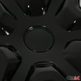 thumbnail image 6 of 16" Wheel Rim Cover for Mercedes Benz Guard Hub Caps Snap On ABS Black 4x, 6 of 9