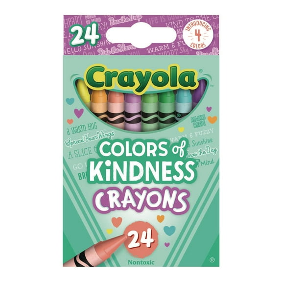 Crayola Colors of Kindness Crayons Assorted 24/Pack 520130