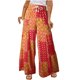 thumbnail image 1 of ICHUANYI Clearance Women Casual Loose Gradient Tie-dye Printed Yoga Sport Long Pnats Wide Leg Pants(Red, S) ICHUANYI WER2023081200406, 1 of 5