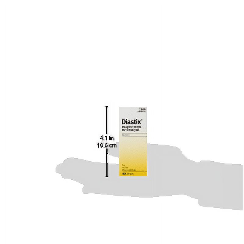 Diastix Reagent Strips for Urinalysis, Glucose - 50 ct