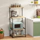 thumbnail image 3 of Estante de Cocina Organizado con Compartimentos Múltiples Pinmoco C41OAK, 3 of 7