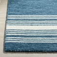 thumbnail image 3 of SAFAVIEH Metro Jackie Striped Area Rug, Blue/Ivory, 3' x 5', 3 of 8