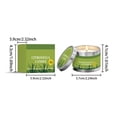 thumbnail image 3 of 1PCS Citronella Candles Outdoor,Natural Soy Wax Camping Candle, Plant-Based Citronella Essential Oil Large Lemongrass Candle for Patio, Deck, Garden, Backyard, Home Indoor(Green), 3 of 5