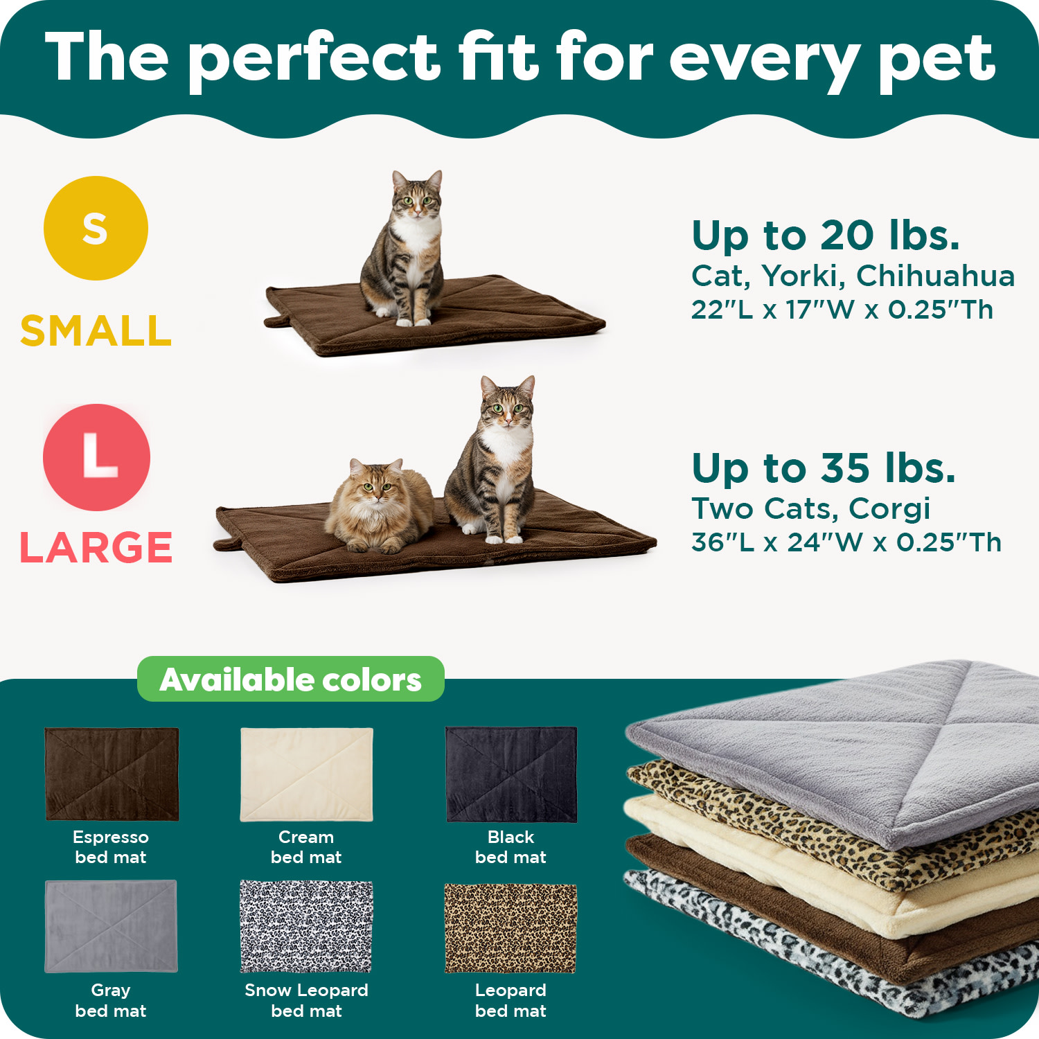 FurHaven ThermaNAP Self-Warming Cat Mat & Dog Bed photo 6