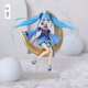 thumbnail image 1 of 2022 nuevo Anime Hatsune Miku lindo Kawaii Orejas de conejo Miku traje de baño figura de PVC cantante Virtual figura de acción juguete de modelos coleccionableszhangyuxiang, 1 of 4