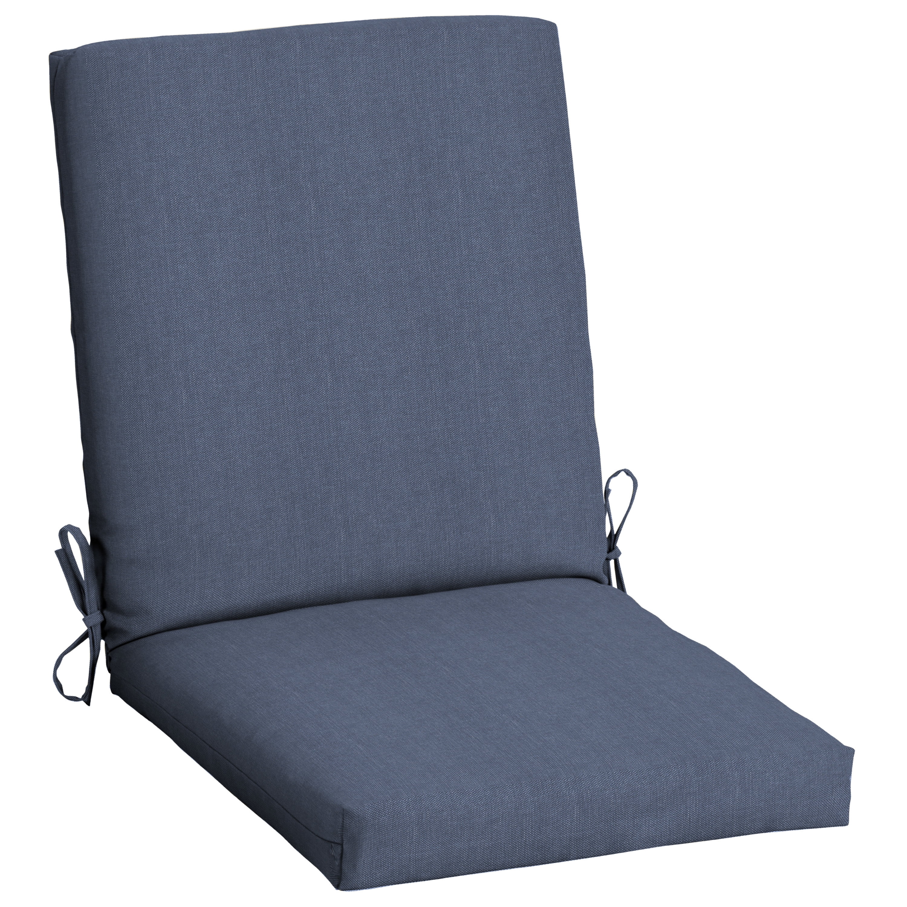 navy outdoor dining chair cushions