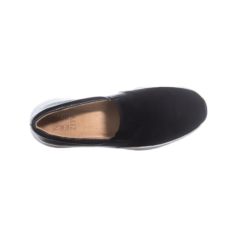 Womens naturalizer Selah Slip On Sneakers Black Suede Walmart