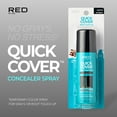 thumbnail image 2 of Red by Kiss Quick Cover Root Touch-Up Spray, Waterproof & Smudge-Proof Gray Coverage, Quick-Dry Formula with Jojoba Oil, Lightweight & Travel-Friendly (Jet Black, 2oz), 2 of 6