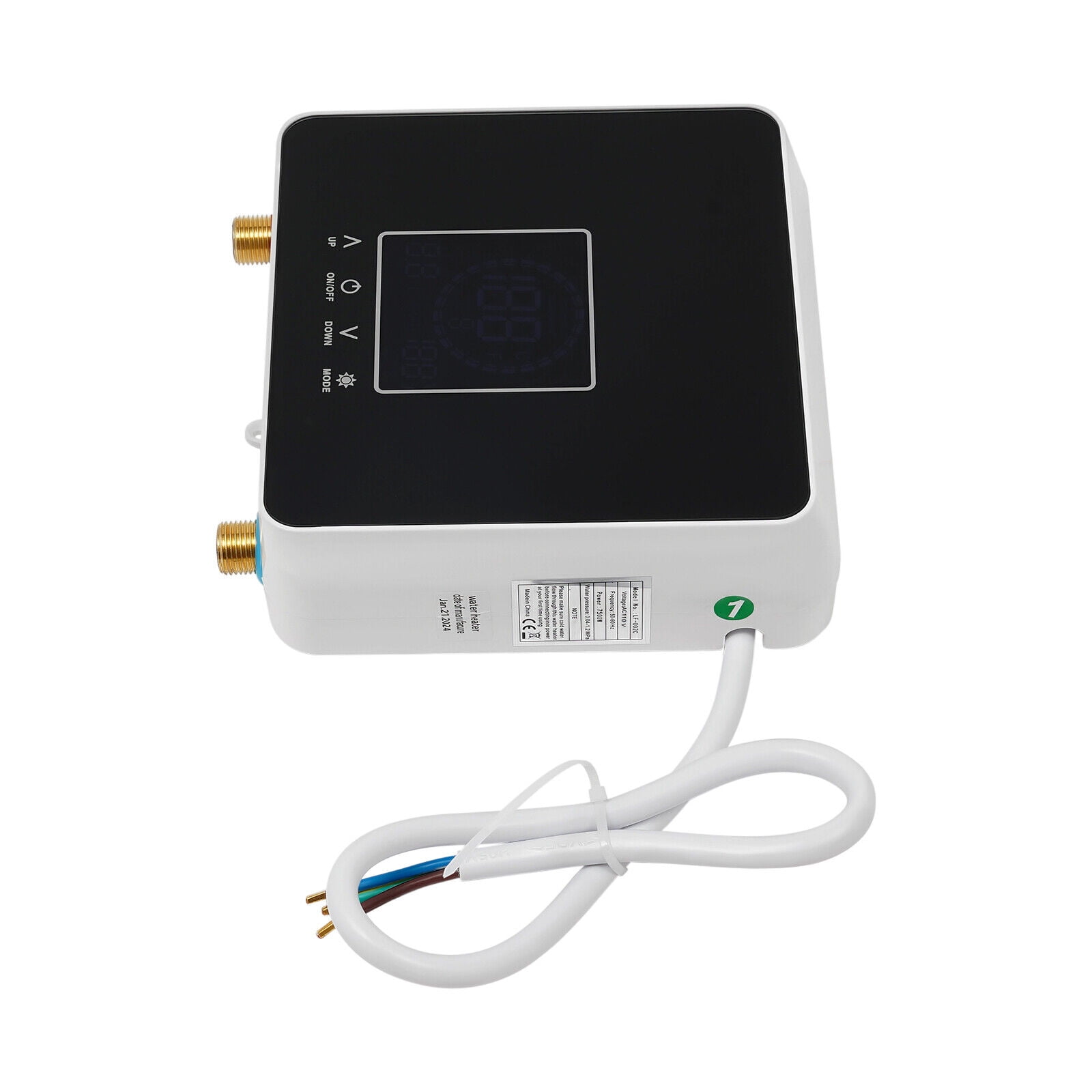TFCFL 5500W Smart Mini Bathroom Shower Instant Electric Water Heaters Hot Water Heater with Remote Control