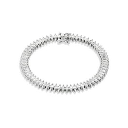 Believe by Brilliance Women's Fine Silver Plated Cubic