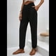 thumbnail image 5 of Pantalones Deportivos de Yoga para Mujer, Holgados, Tipo Harén, para Hacer Ejercicio, Informales, Cómodos, con Bolsillos Negro XL, 5 of 7