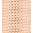 thumbnail image 3 of Cartoon Duvet Cover Set, Zoo Animals Bear Reindeer Lion Giraffe Monkey Print, Decorative 2 Piece Bedding Set with 1 Pillow Shams, Twin Size, Peach Multicolor, by Ambesonne, 3 of 3