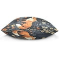 thumbnail image 2 of Coolnut Cute Fox Pillow Covers Soft Crystal Velvet Decor Giftsative Cushion Covers Square Throw Pillow Covers Home Decor Gifts for Sofa, 20×20 Inch, 2 of 7